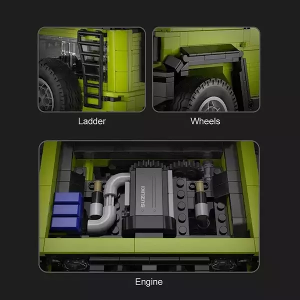 「楽天市場に『JIMNY』大迫力の1/12サイズのブロックが登場」の画像