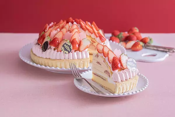 「【ひなまつりのお祝いに】ラ・メゾンのひなまつりタルト販売中」の画像