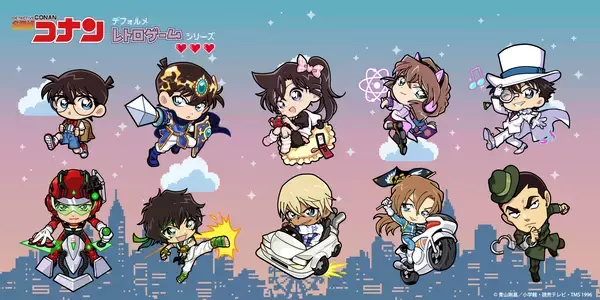 「2026年7月11日(土)より、MIRAIZA大阪城1Fで開催中の「名探偵コナン大阪城本陣 SPECIAL SHOP」にて、レトロゲームテーマのグッズが販売開始！！」の画像