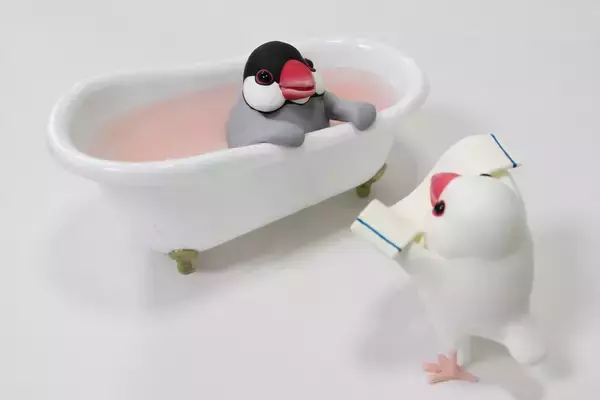 「弥富の文鳥文化をPR　5/23(土)ぶんちゃん退官イベントにあわせ入浴剤「文鳥の湯」を発売」の画像
