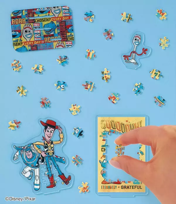 「アクリルスタンド風に飾って楽しめるパズル【アクスタポップ】トイ・ストーリーなど「ディズニーキャラクター」が新登場！」の画像