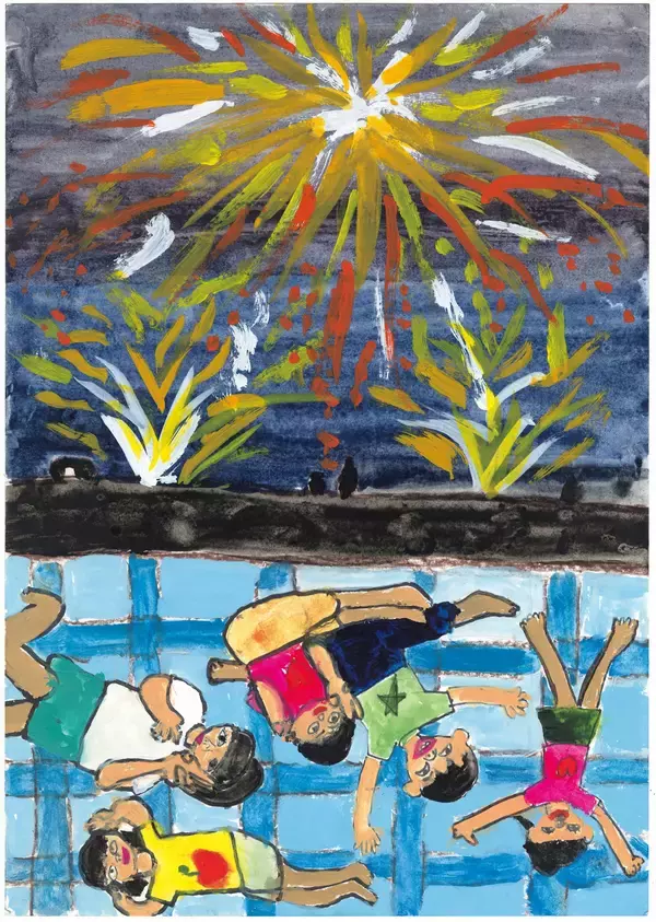 「第9回BBS絵画コンクール「ぼく・わたしの元気のひみつ」作品を募集！」の画像