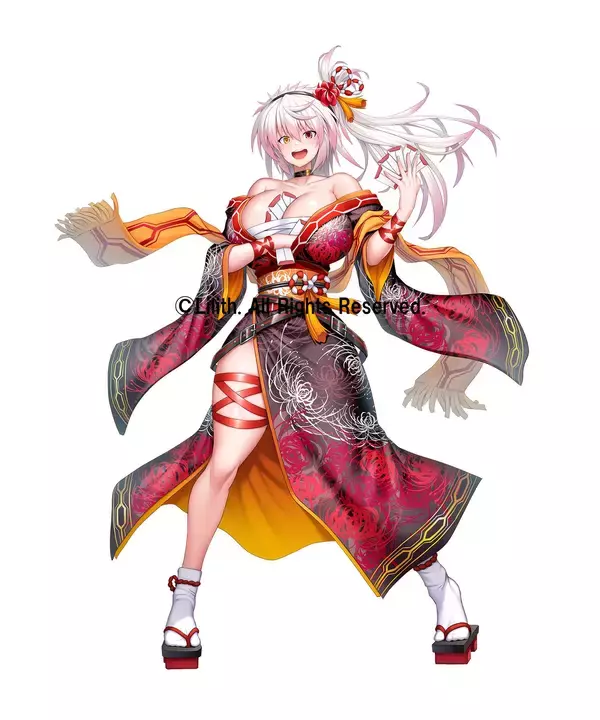 「『対魔忍RPG』にて【晴れ着お披露目】ＺＥＲＯさくらが期間限定ピックアッププレミアムガチャで登場！さらにストーリーイベント「さくらとヨミハラのお正月」が開催！」の画像