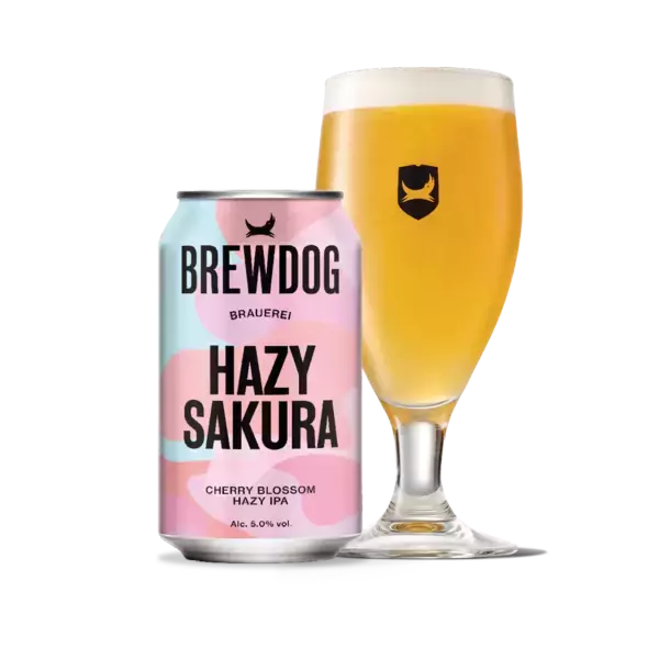 「英国№1クラフトビールブランドBREWDOGから、ひと足先に春を連れてくる限定ビール「HAZY SAKURA」 が新登場！」の画像