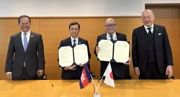 「日本司法書士会連合会とカンボジア王国環境省が環境法令の起草支援等に関する協力覚書を締結」の画像