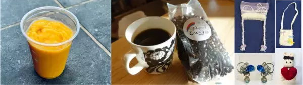 14万部突破のベストセラー作家「うい」を含む中学生3人が「マンゴーシェイク」「コーヒー」を3月25・26日に東岡崎駅で出店