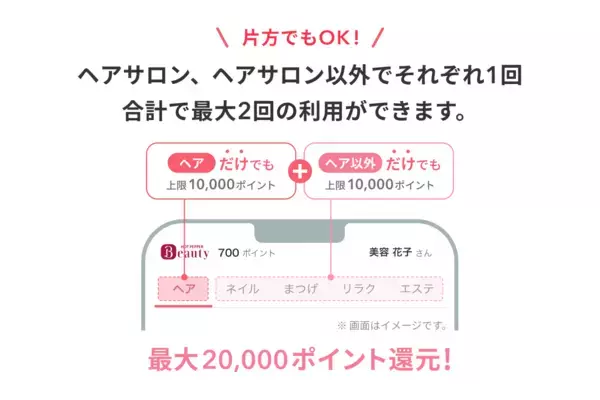 「『ホットペッパービューティー』ポイント最大30％還元の「ビビビ祭 for リピート」開催！2026年6月12日（金）事前エントリー受付開始。」の画像