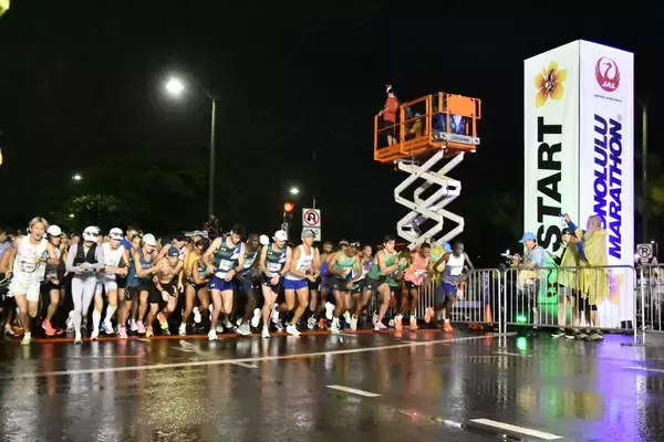 「「JALホノルルマラソン2026」2026年12月13日(日)開催　最もお得なアーリーエントリーは4月8日(水)スタート！」の画像