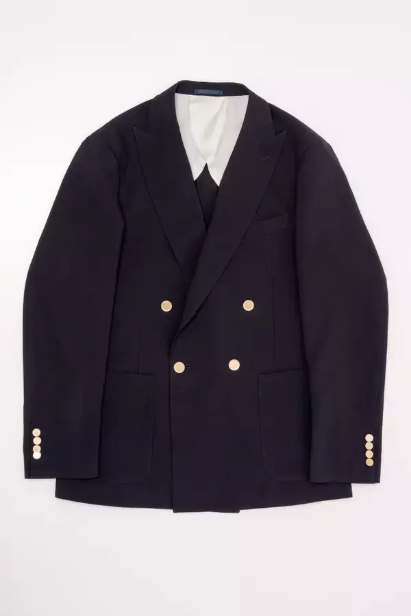 「＜SHIPS Colors＞ モノ・マガジン×大栄既製服による 『大人の傑作コレクション』第一弾 SHIPS Colorsコラボ 「大人の傑作ブレザー」を 1月16日（金）よりEC予約販売スタート！」の画像