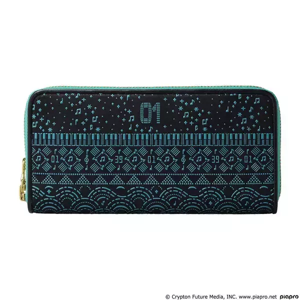 「『初音ミク』と『鏡音リン・レン』をイメージした鮮やかな漆模様が艶めく江戸印伝財布が、プレミコから新登場！」の画像