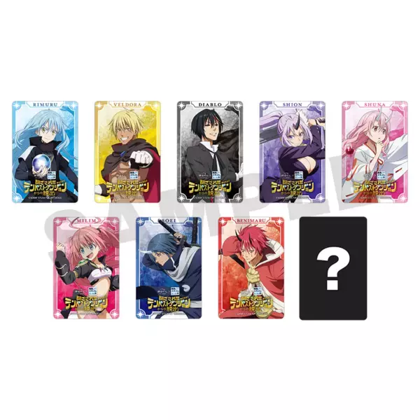 「描き下ろしイラストを使用した全9種のオリジナルグッズを販売！リアル脱出ゲーム×転生したらスライムだった件『閉ざされたテンペストダンジョン(異世界迷宮)からの脱出』」の画像