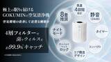 「【GOKUMIN】“寝室の空気から眠りを変える” 快眠発想の空気清浄機「NERU BREEZE」誕生」の画像2