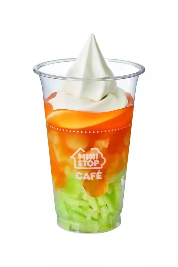 「パチパチの刺激、爽やかコーラ味。「ハロハロ　パチパチコーラ」ふたつのメロンのいいとこ取り。「ハロハロ　果実氷 ダブルメロン」」の画像