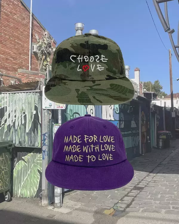 “CHOOSE LOVE-愛を選ぼう”韓国発「BLUELUE（ブルールー）」新作キャップ発売