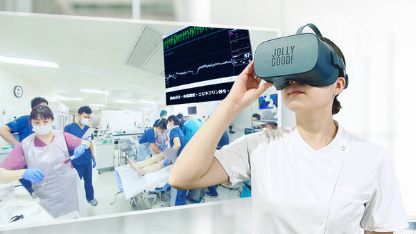 日本初！医療VRが日本救急看護学会の研修教材に正式採用！外傷救急に必要な最高水準の知識と経験値をVRで