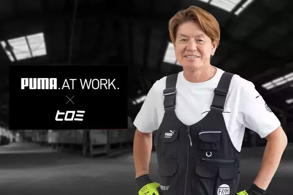 「ヒロミさん」×「PUMA.AT WORK.」コラボレーション企画『職人さんをよりカッコよく！』をテーマに機能性アクティブカットソーを新たにラインナップ