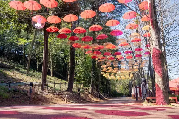 「「ムーミン谷とアンブレラ」2026年4月11日（土）スタート！『ムーミン谷の彗星』をテーマにしたアンブレラスカイとライトアップ開催！今しか手に入らないグッズや期間限定メニューが盛りだくさん！」の画像