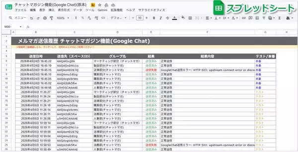 サテライトオフィス、Google Apps Script（GAS）アプリ２種を提供開始「スプレッドシートでチャットマガジン」、「スプレッドシートで社員スキル管理」