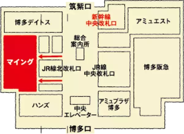 「福袋総数1,000個以上！博多エキナカマイングは＜＜福袋＞＞に本気です！」の画像