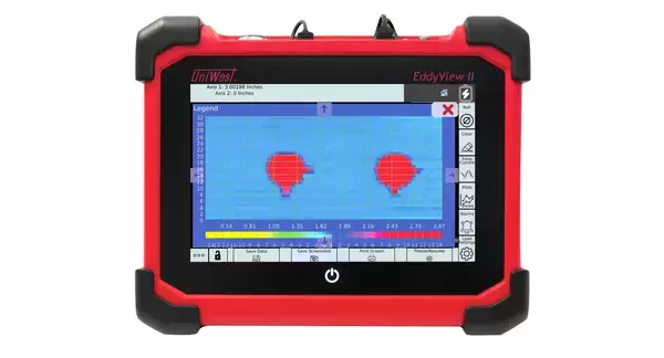 タブレット感覚でタッチ操作＆業界最高レベルの探傷性能　渦流アレイ探傷器『EddyViewII』を2025年11月28日に販売開始