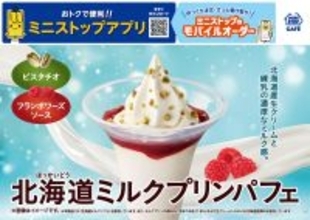 北海道産生クリームと練乳の濃厚なミルク感。 「北海道ミルクプリンパフェ」　 １１月２１日（金）新発売