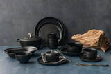 「フランス発 クックウェアブランド ストウブからセラミック ダイニングライン新色「マットブラック」4月22日発売」の画像1