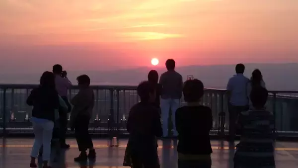 2026年元日 ハルカス300（展望台）「初日の出鑑賞特別営業」