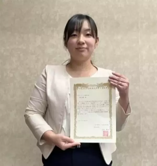 「マーガリン類でゼラチンが香り成分の放出に影響することを確認　若手研究者奨励賞を受賞」の画像