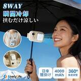 「猛暑対策の新定番、"冷やして涼む"次世代ファン誕生 冷却プレート搭載、首掛け・手持ち・卓上・腰掛け・傘取り付けまで1台8役「T19 冷却プレート付きハンディファン」新発売」の画像1