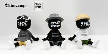 ケツメイシ「KTM CAMP」と「Shim.Craft」がコラボ　メンバーをモチーフにしたフィギュアを期間限定で受注販売