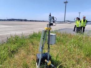 【岡山理科大学】成田空港にもバードソニック８基設置　国内10空港で稼働中