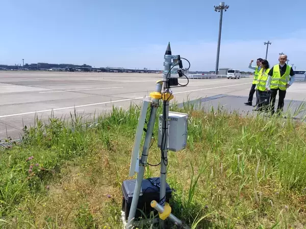 【岡山理科大学】成田空港にもバードソニック８基設置　国内10空港で稼働中