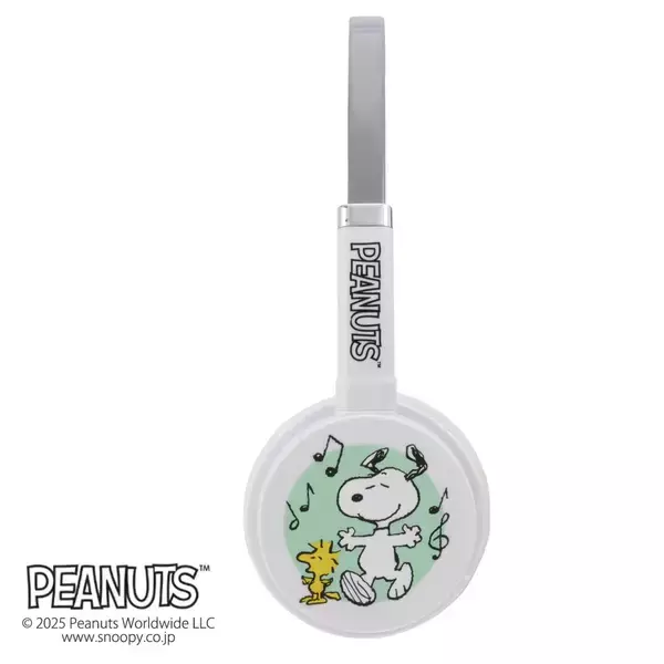 「「スヌーピー」のデザインでサウンドを楽しむ！ 軽量＆コンパクトな本格派ヘッドセットが新登場！」の画像