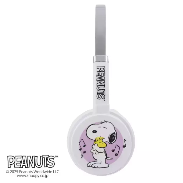 「「スヌーピー」のデザインでサウンドを楽しむ！ 軽量＆コンパクトな本格派ヘッドセットが新登場！」の画像