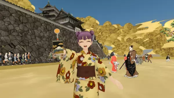 「来春リニューアルオープンする江戸東京博物館とコラボした『Virtual Edo-Tokyo』Edo Areaのゲームがリニューアル！江戸のおしゃれをテーマにした「宝探し」コンテンツが期間限定で登場」の画像