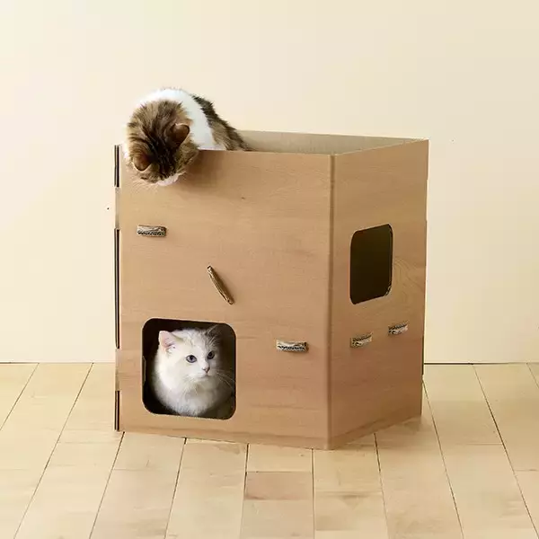 「ペピイが「普通のダンボールより楽しいダンボールの小屋」など新商品を4月21日から発売開始！」の画像