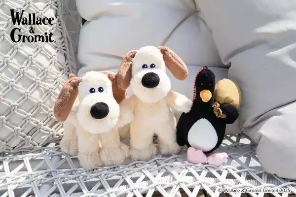 「世界初「ウォレスとグルミット」がプライズ商品として登場！エスケイジャパンより2025年6月下旬から発売」の画像