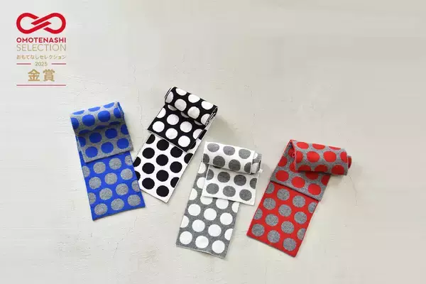 OTA KNITの人気ニット2アイテム　「ちくちくしないマフラー」＆「ふわふわカシミヤショール」がOMOTENASHI Selection 金賞を受賞