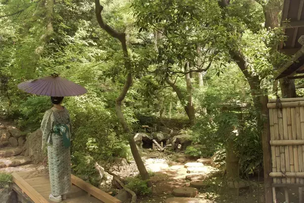 【都立9庭園】和傘で庭園めぐり　7月11日（土）～９月27日（日）