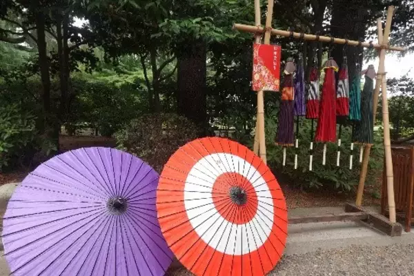「【都立9庭園】和傘で庭園めぐり　7月11日（土）～９月27日（日）」の画像