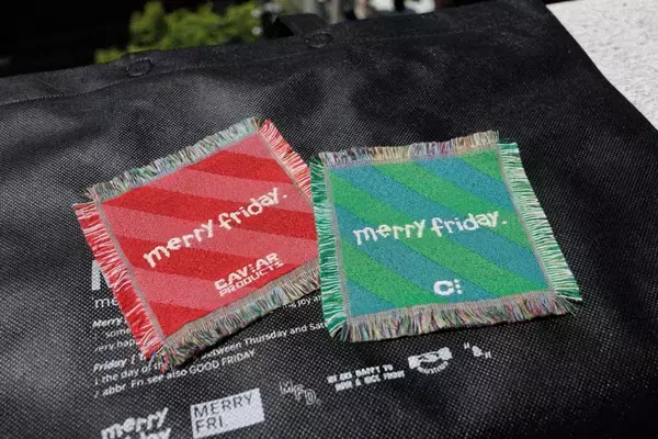 「手のひらサイズの「MERRYFRIDAY」。韓国発スローケットブランド「MERRYFRIDAY」とキュレーションストア「CAViAR PRODUCTS」が初コラボ。」の画像