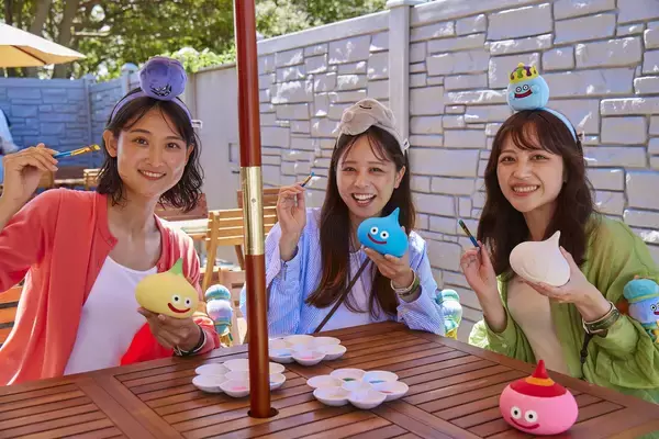 「もうすぐ暖かい春が来る！花の島“淡路島”で可愛いクラフト体験を！ニジゲンノモリ「ドラゴンクエスト アイランド」スライム＆ドラキー色塗り体験「春限定！彩りフラワークラフト2026」」の画像