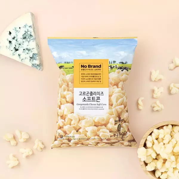 韓国の「NoBrand（ノーブランド）」で人気ナンバー１のマストバイアイテム「ゴルゴンゾーラチーズソフトコーン」が1月26日(月)日本初上陸！