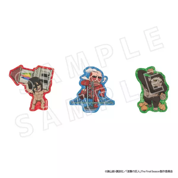 「コラボグッズを身につけ、自分だけの“物語”を始めよう！TVアニメ『進撃の巨人』×ニジゲンノモリ コラボイベント第1弾オリジナルコラボグッズ36アイテムを発表！」の画像