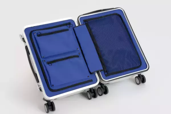 「SHOEI、ヘルメット製造技術を活かしてキャリーケース事業に参入　第一号モデル『X-CORE』をMakuakeで販売」の画像