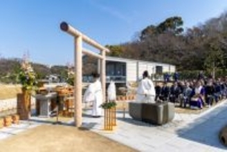 神仏が共に祈る、日本古来の供養のかたち。大阪メモリアルパーク古墳墓にて永代祭祀「御霊祭」を斎行