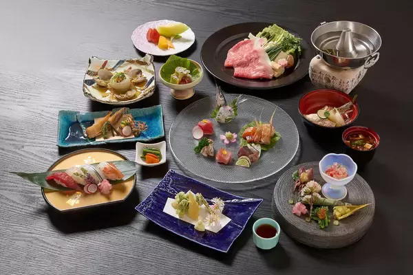 「軽井沢で味わう、季節の会席料理。【4月21日開始】会席料理を楽しむ1泊2食プラン｜ホテルグリーンプラザ軽井沢」の画像