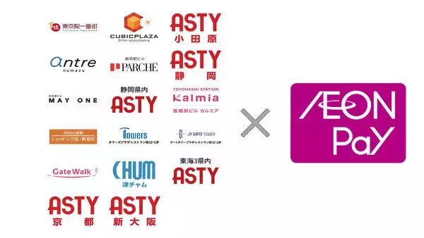 JR東海グループが運営する商業施設で「AEON Pay」利用開始