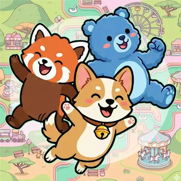 「新感覚マインスイーパー×どうぶつ探索パズル『ラッキーどうぶつスイーパー』LINEミニアプリ・Google Playで配信開始」の画像