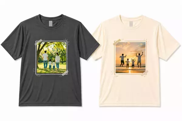 GWの思い出を写真で残す、初夏に快適なオリジナルドライスムースTシャツの限定セールを開始